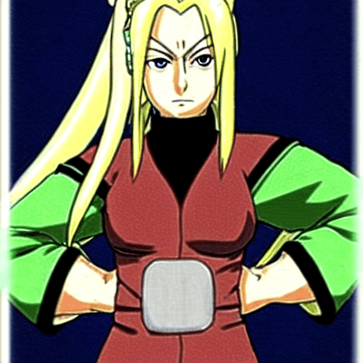 AI generated: Tsunade 