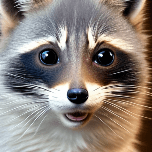 AI generated: cat and raccoon hybrid
