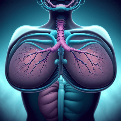 AI generated: lungs effervecent, surreal, vibrant photorealistic 4k --v 5 
