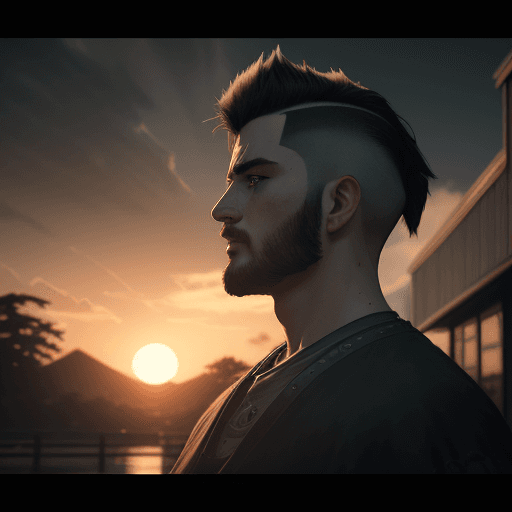 AI generated: Photo of  barber logo, 
