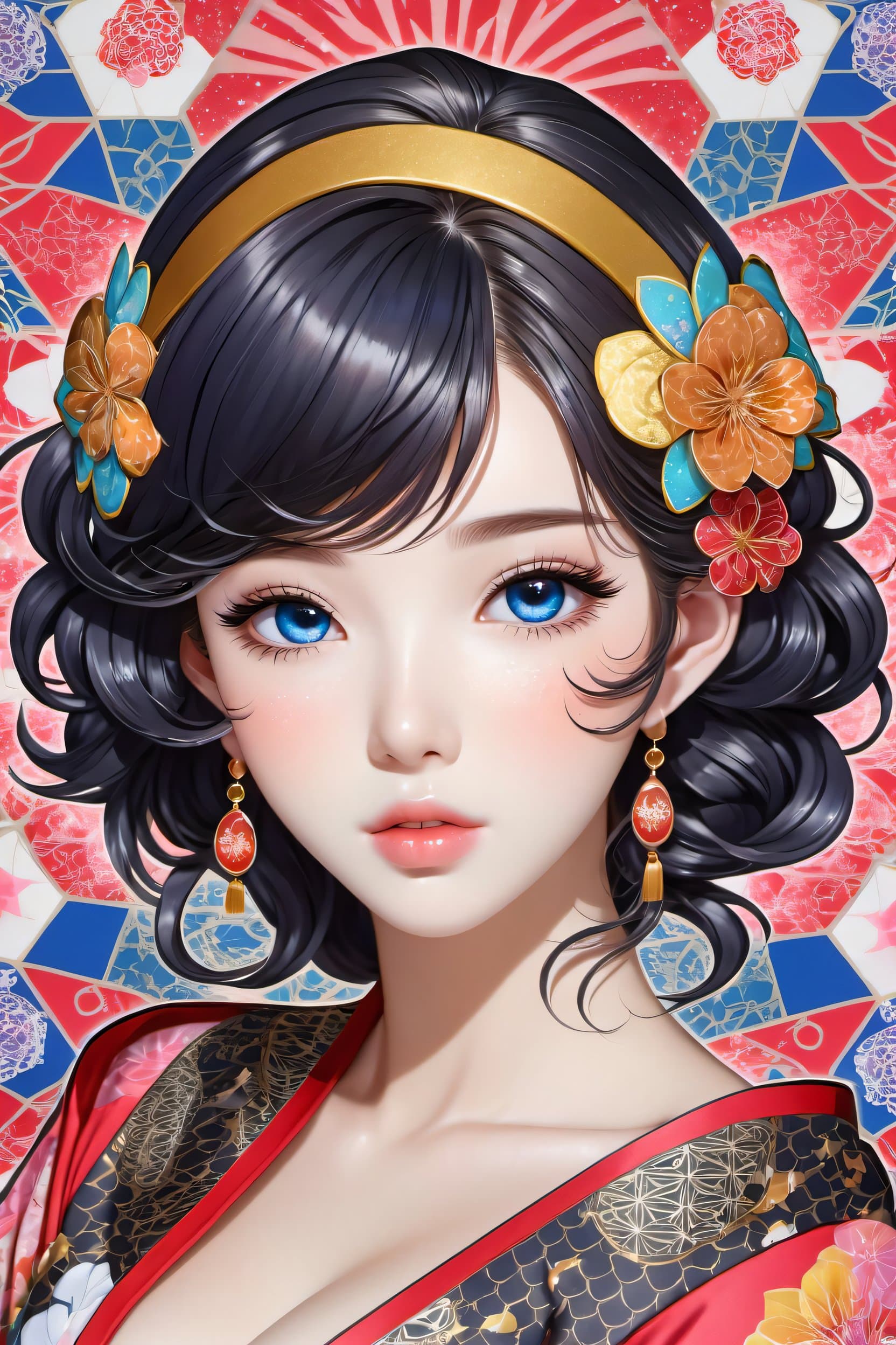 AI generated: (masterpiece, top quality, best, official art, ABDL, traditional Japanese cloth diaper, beautiful an...