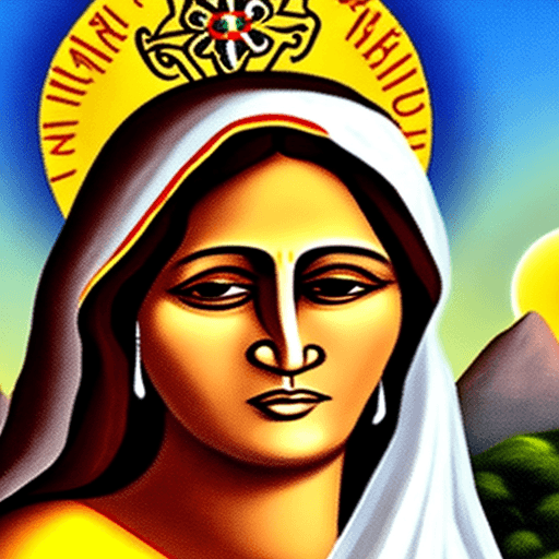 AI generated: Maria mãe de Deus