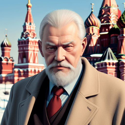 AI generated: Moscow grandfather