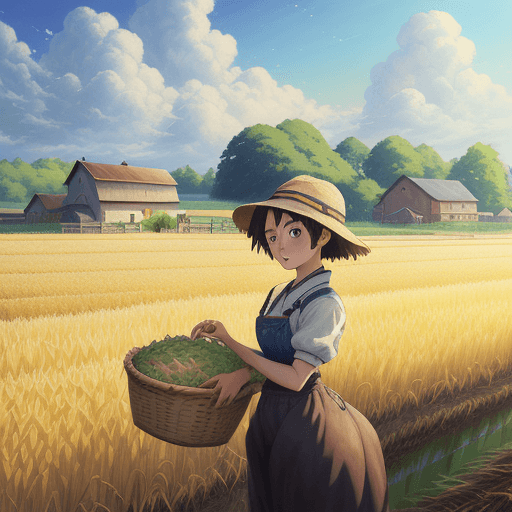 AI generated: masterpiece, mid shot, anime style, highly detailed, concept art, oil painting, gouache, hard brush,...