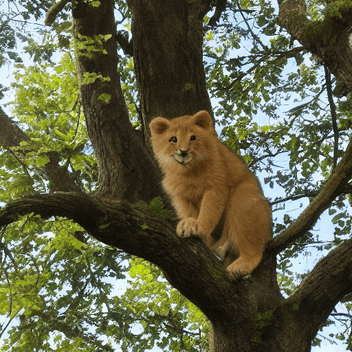 AI generated: Leo the little leaf is introduced, living high up in the branches of a wise old oak tree. Leo enjoys...