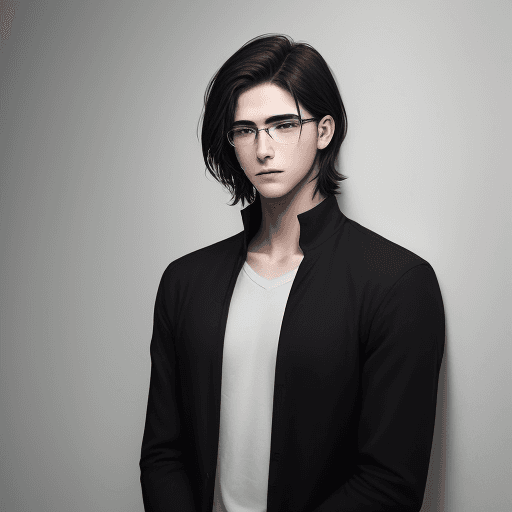 AI generated: Silent Whispers: When Love Finds Its Voice, Boys love,  perfect proportions, Alex, the protagonist, ...