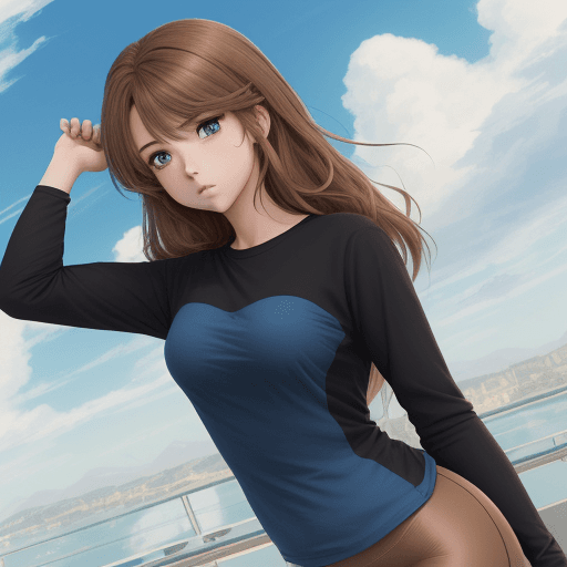 AI generated: perfect anime quality, (beautiful, 8k:1.3), (best quality, ultra highres), beautiful sky, light brow...