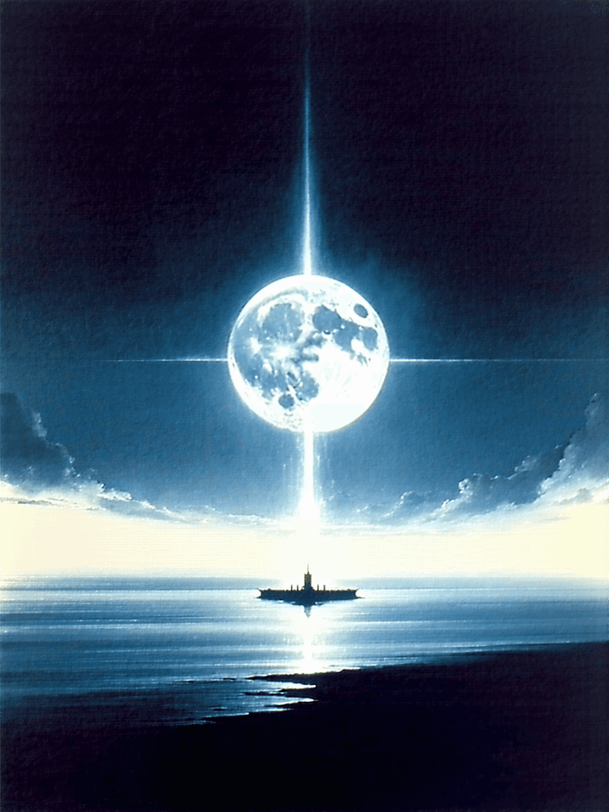 AI generated: Rebel against the binding moon And the parliament of sky, The kingcrafts of the wicked sea, Autocrac...