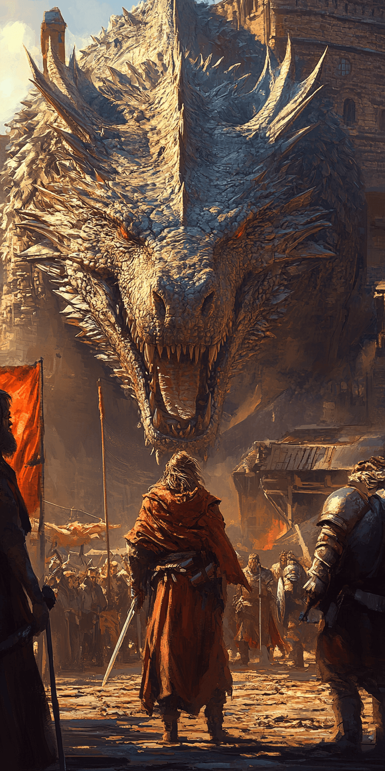 AI generated: Fierce battle in the sky between two dragons --chaos 75 --ar 1:2 --style raw --profile rsy6uq9 --sty...