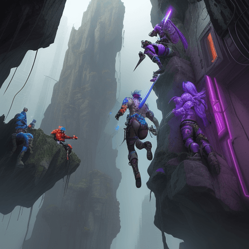 AI generated: crag hack, heroes 3, cyberpunk