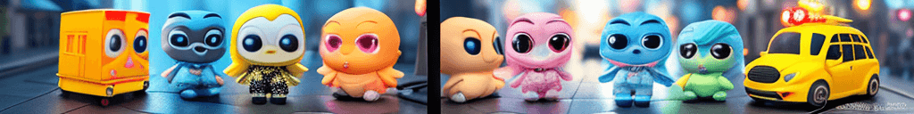 AI generated: city street, Super cute Drake full body 3D image, 1pc, good eyes looking, big eyes, cute, happy, c4d...