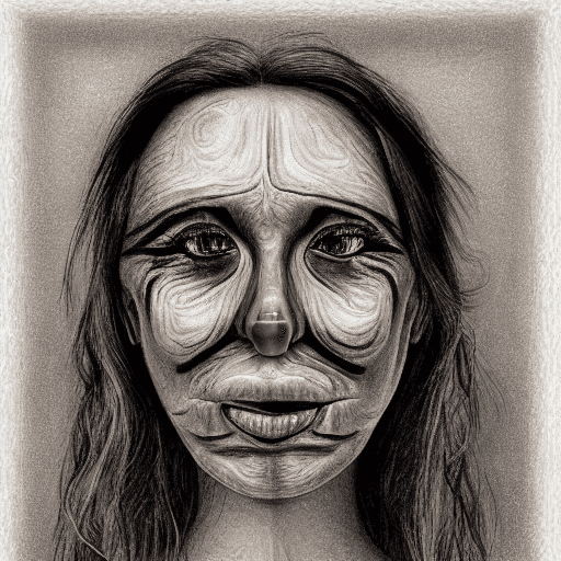 AI generated: Vinegar face, extremely detailed