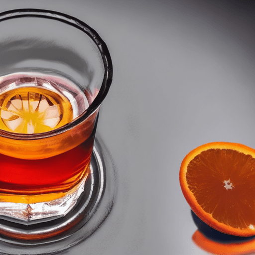 AI generated: https://s.mj.run/BZ34pgZCiLE    is highly detailed closeup of a very reflective glass with whisky in...