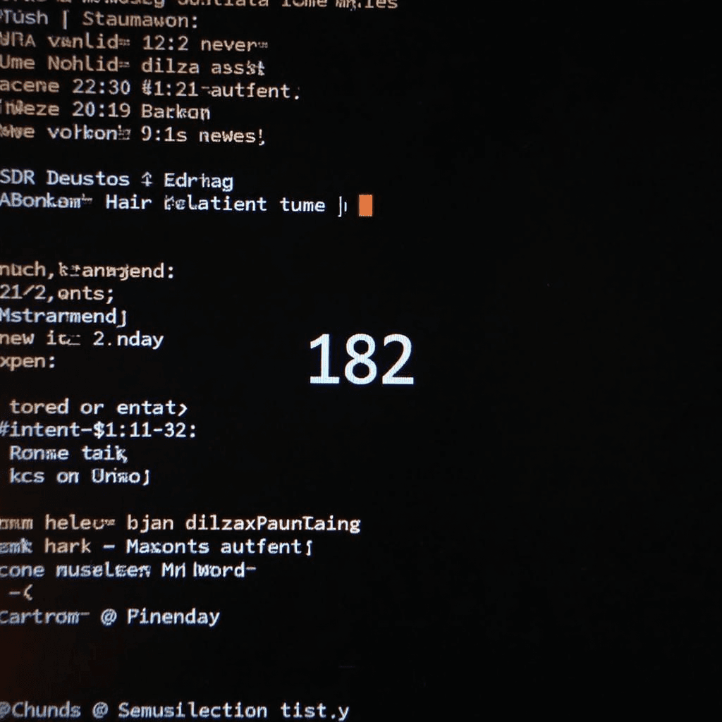 AI generated: windows loading screen with diverse error notifications and large error message in the center of the...