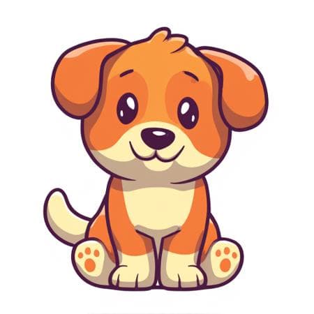 Vector Flat Shading with Outline Illustration