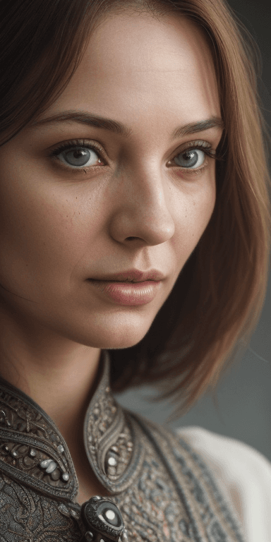 AI generated: She is efficient, loyal, and helpful. This female exudes a rational aura, coupled with a sincere dem...