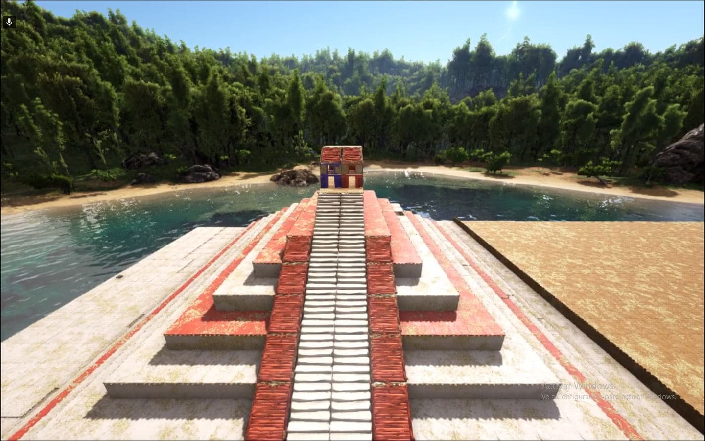 AI generated: anime scenery of a mountain valley with a river and a tree, anime landscape, anime countryside lands...