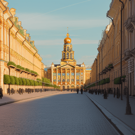 AI generated: st petersburg