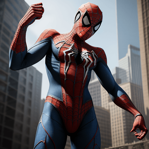 AI generated: fantasy troll spiderman costume, photorealistic, octane render, unreal engine, hyper detailed, hdr. ...