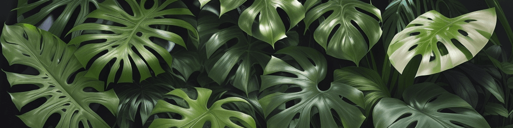 AI generated: Hyper realistic  variety of different expensive tropical house plants closely grouped together. With...
