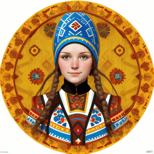 AI generated: Ukraine ethnic modern

