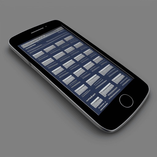 AI generated: create cell phone business image