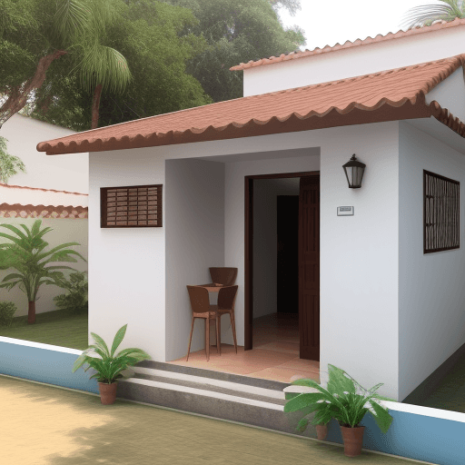 AI generated: casa com 2 pissos