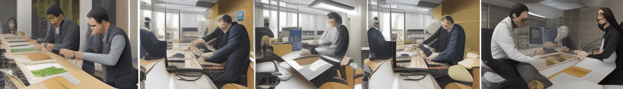 AI generated: university of tehran, iran culture, data science, hard work
 