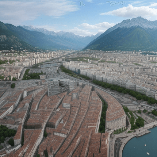 AI generated: visit Grenoble 
