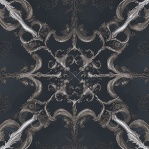 AI generated: the source of future growth is dramatic, elaborate emotive metallic Baroque and Rococo styles to emp...