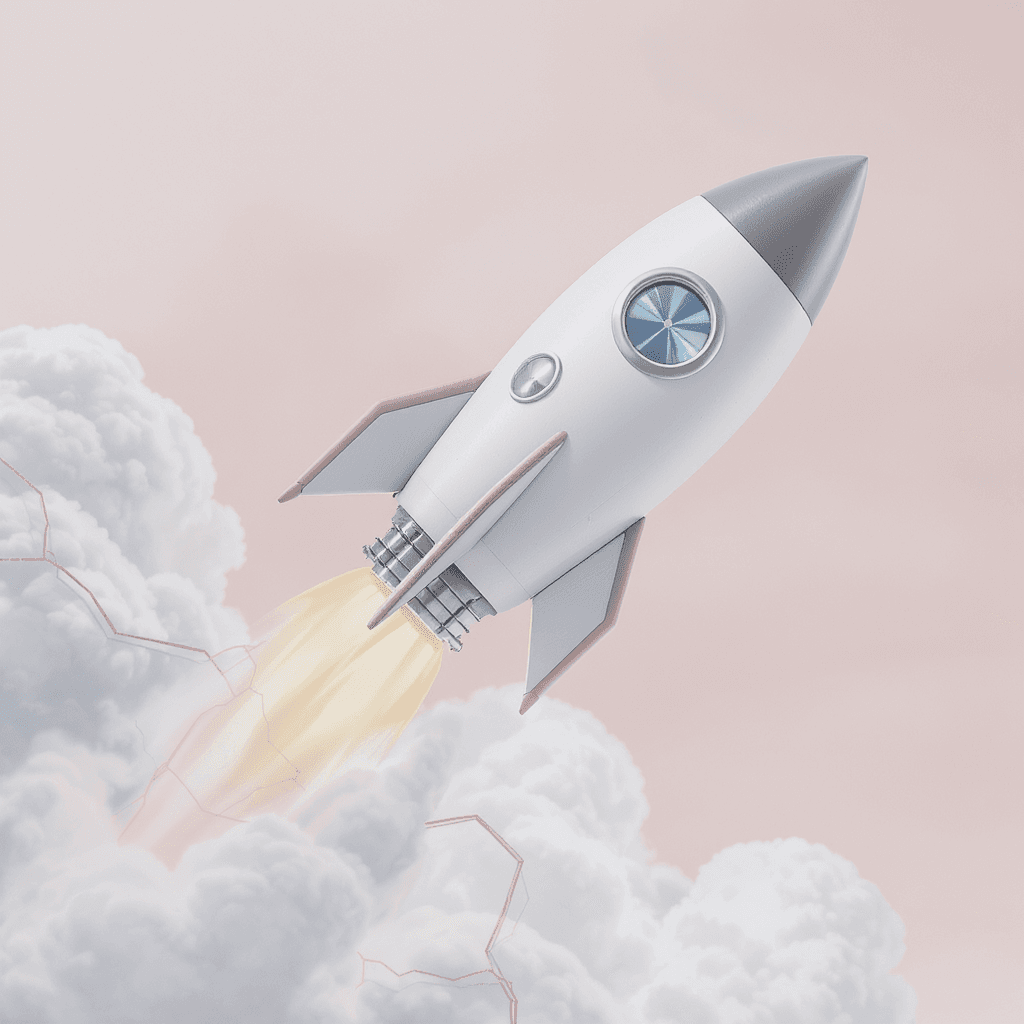 AI generated: Rocket