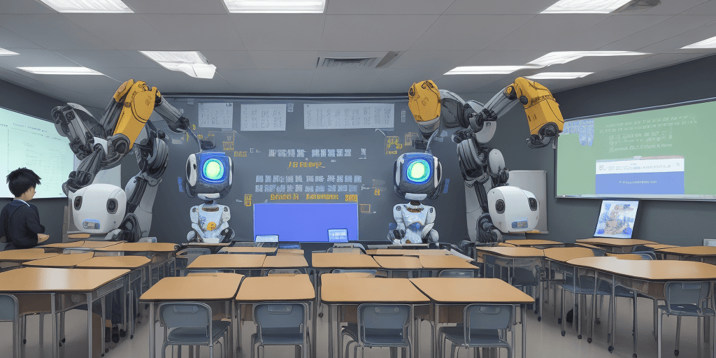 AI generated: Create a banner with the word "Microware" in the center. The banner should have a STEM, AI, Robot, a...