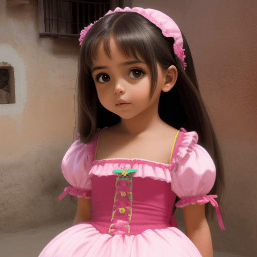 AI generated: una  niña  bonita

