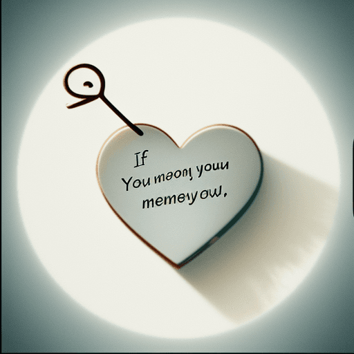 AI generated:  If you don't have that memory of being loved, you are condemned to search the world for something t...