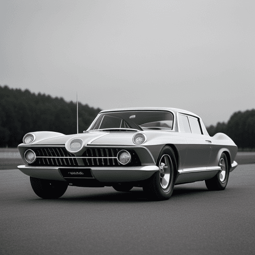 AI generated: concept car, 1964 im auto  https://www.instagram.com/hamidh024/?hl=de 