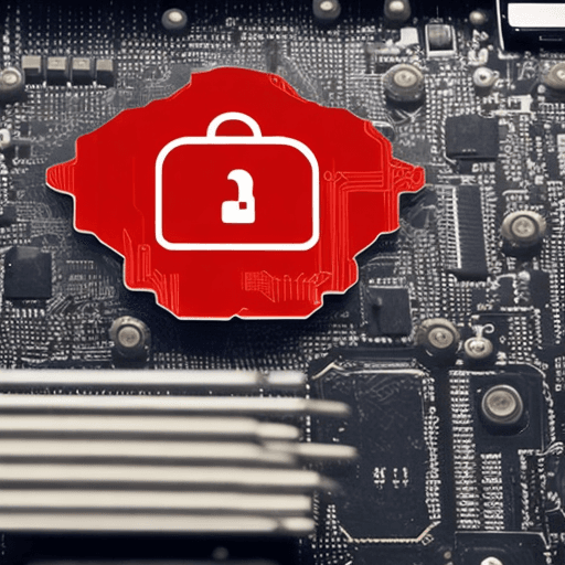AI generated: Cybersecurity, motherboard, Vinet, IT Security, Hacking, seal of approval, protection, save, boards