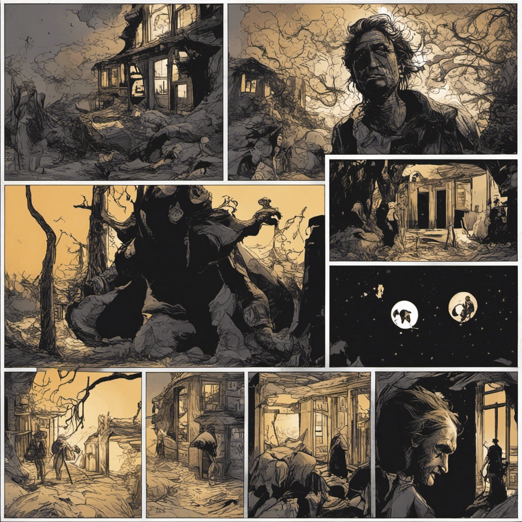 AI generated: "In the shadows of despair, we found our strength, for it is in the darkest hours that the flicker o...