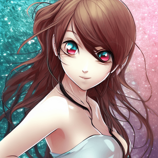 AI generated: An anime woman