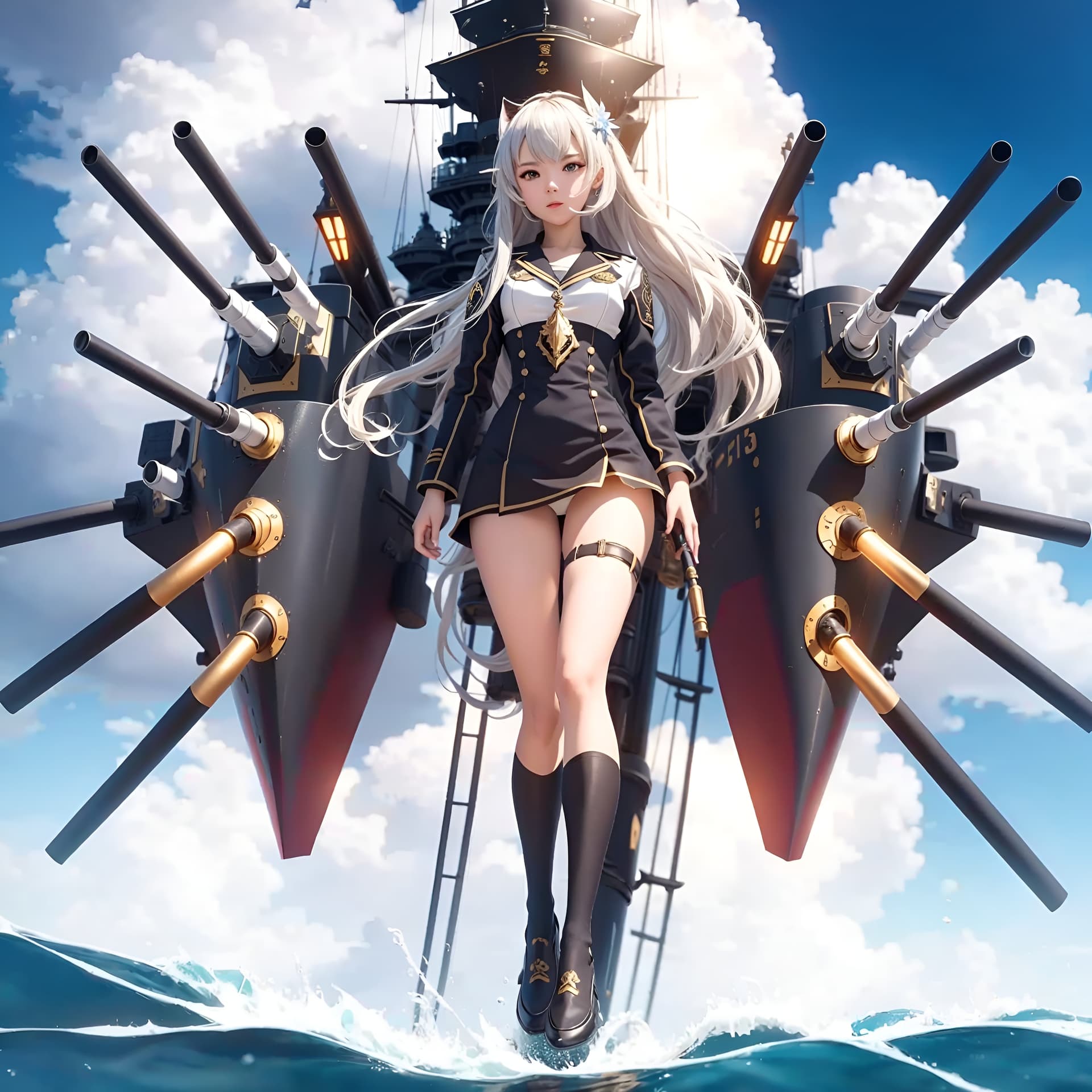 AI generated: splash art, 200 mm lens, centered, full body, cinematic shot, award winning CGI, perfect angle, char...