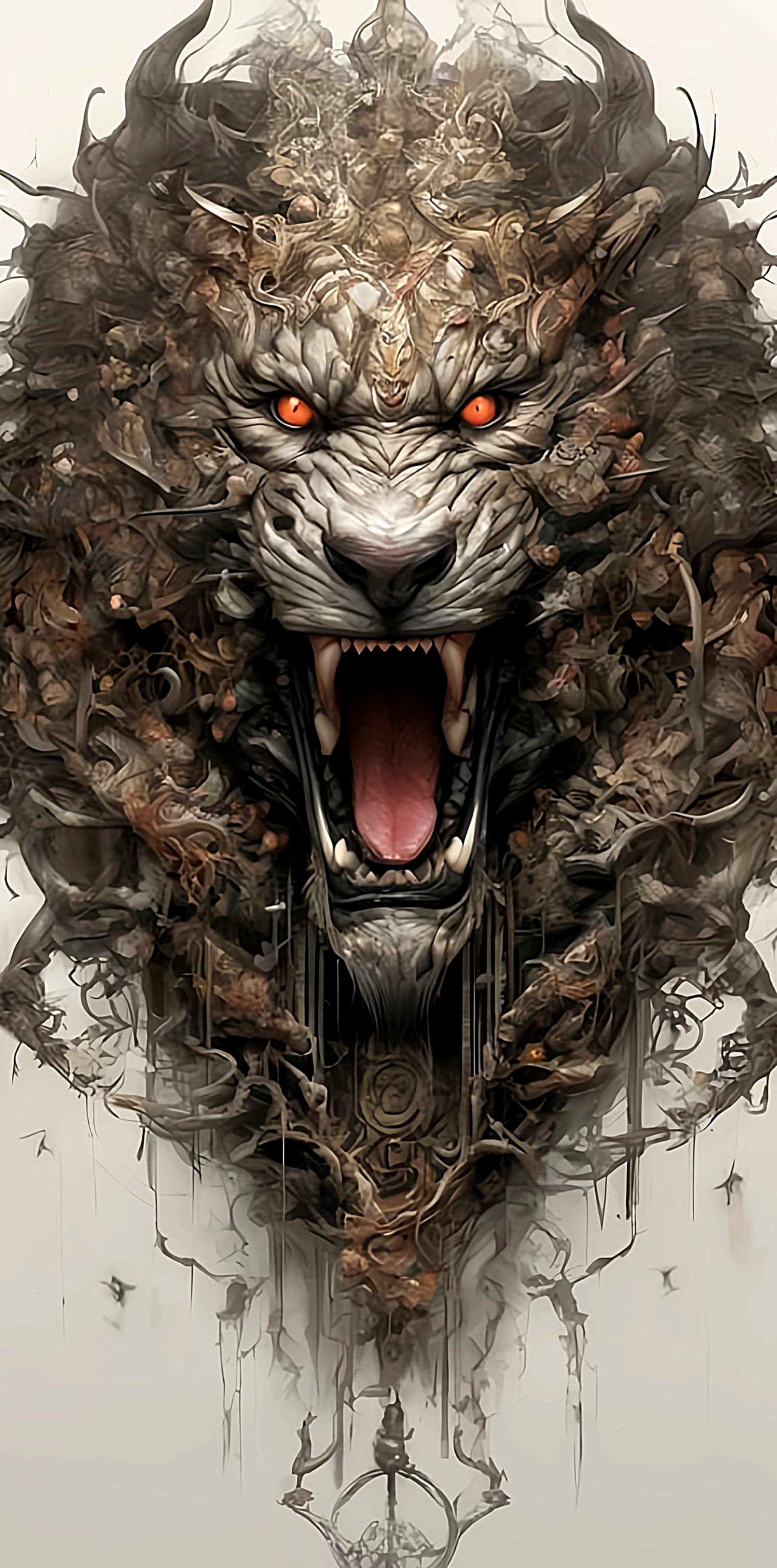 AI generated: The frantic beast is my master, my cradle is your abode, a stunningly unforgettable masterpiece made...