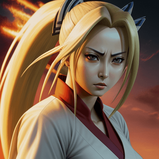 AI generated: Tsunade
