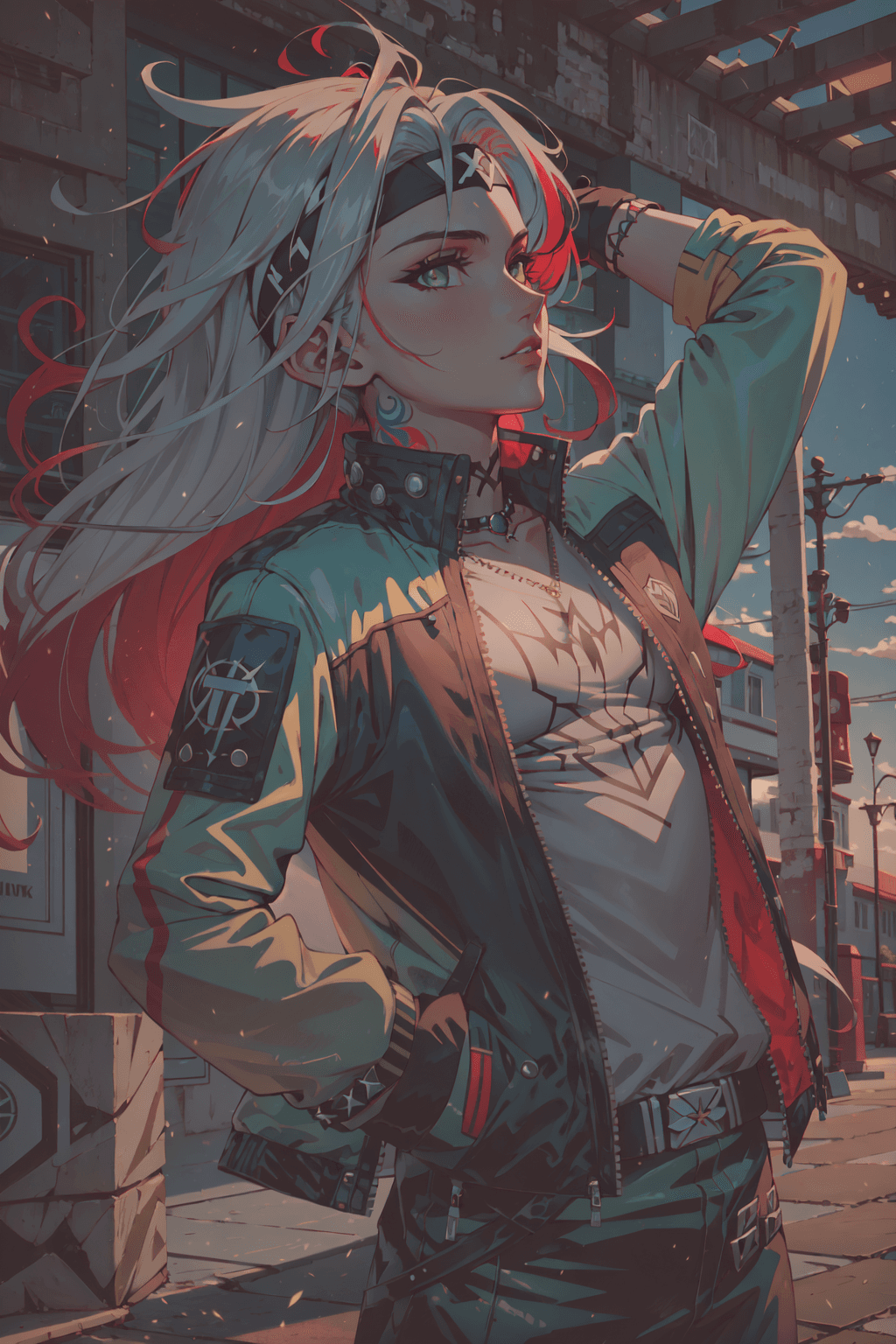 AI generated: (masterpiece, best illustration, extreme light and shadow), 1boy, solo, (male focus:.7), transgender...