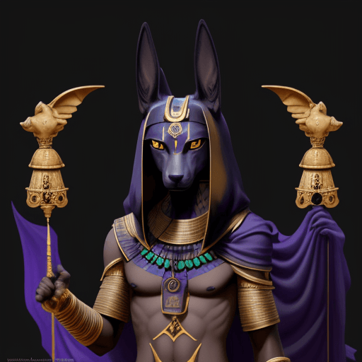 AI generated: Anubis