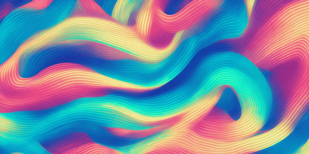 AI generated: Wallpaper, 4K, minimalistic, abstract, wave, in the style of windows 11, bloom wallpaper, graphic de...