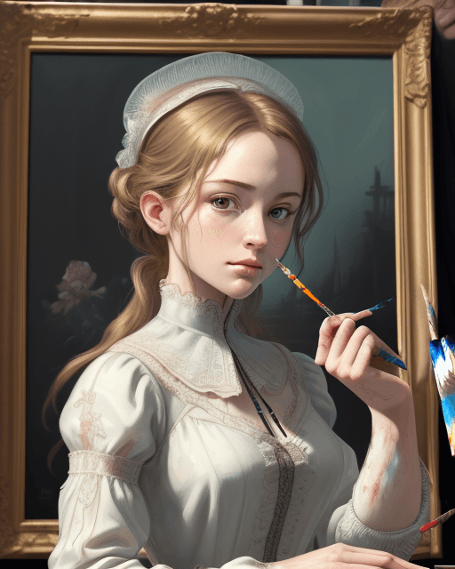 AI generated: ((illustration)), {{{masterpiece}}}, {{best quality}}, 8k hd wallpaper, {{intricate detail}}, {high ...