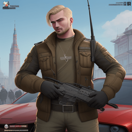 AI generated: Ребенок играет машинкой, улыбется на песочнице