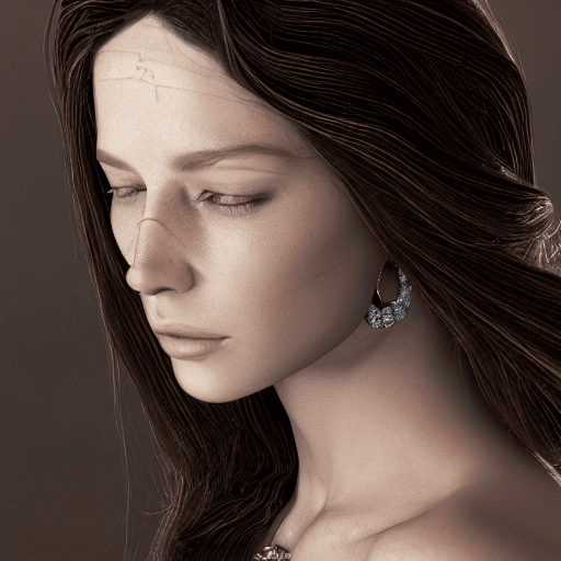 AI generated: mix of snake and woman head, jewerly, ring, jewerly, artwork, high detail, octane render, 8k