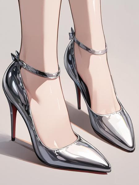 stiletto heels - Image 1