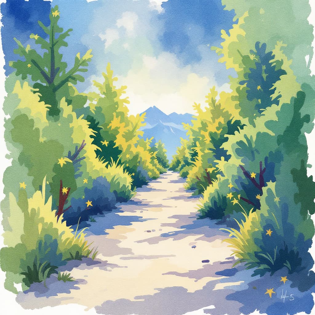 AI generated: Create image foc procreate watercolor