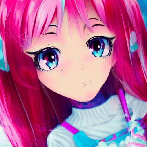 AI generated: Candy themed anime girl, Single Girl, Super Cute, Cute expression, Petite , (Extreme Detailed Face, ...